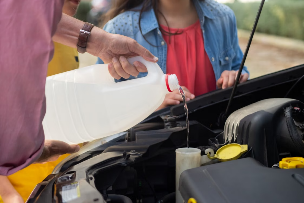 DIY Car Maintenance: Filling washer reservoir.