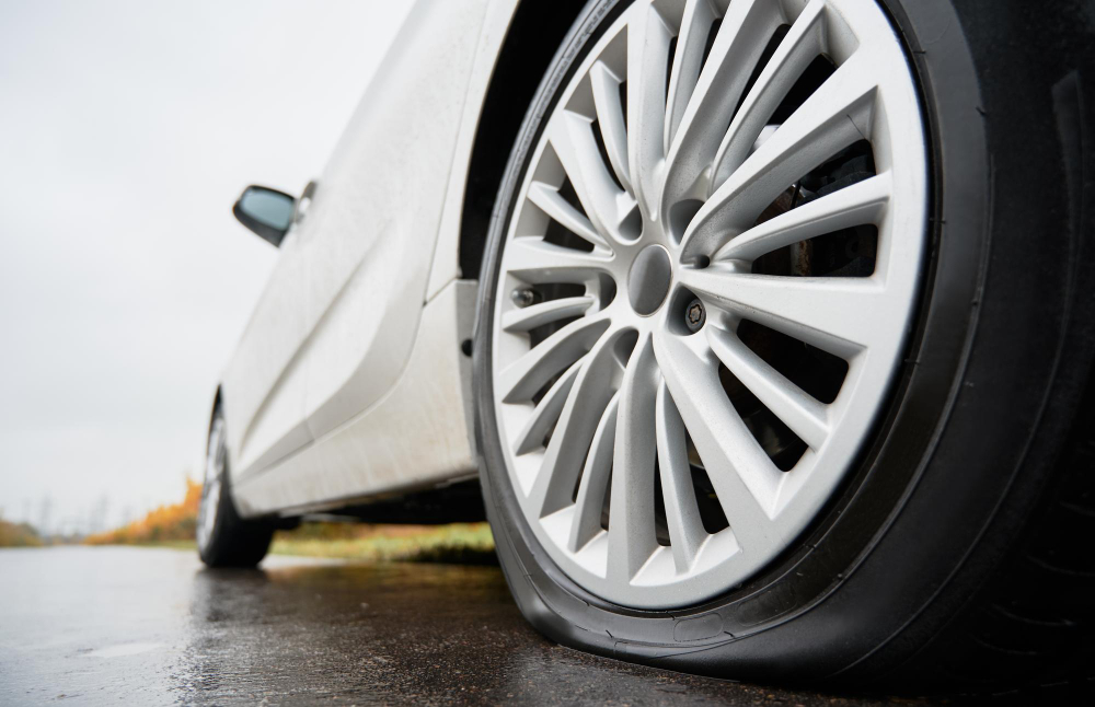 flat tyres