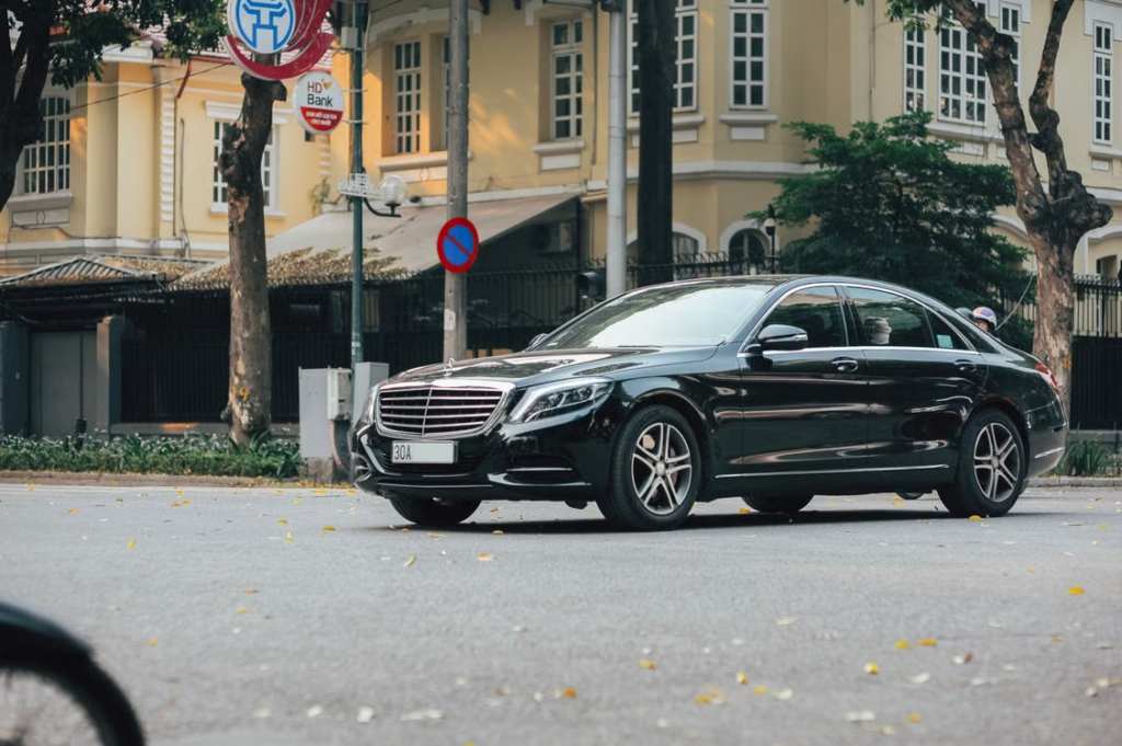 Car maintenance charges: luxury car.