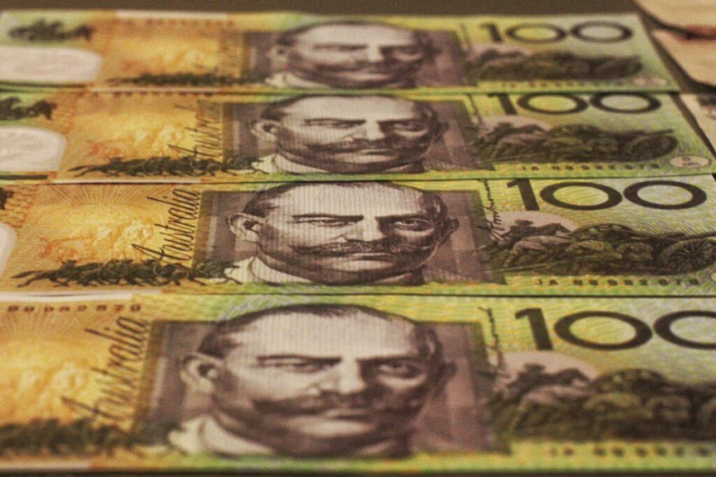 Car Maintenance Plans: 100 AUD bills.